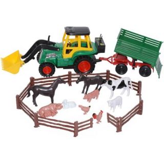 Skyteam Technology Farm Tractor Set with Animals