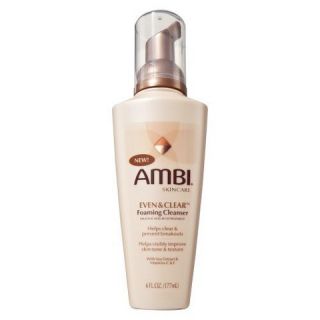 Ambi Even & Clear Foaming Facial Cleanser   6 oz