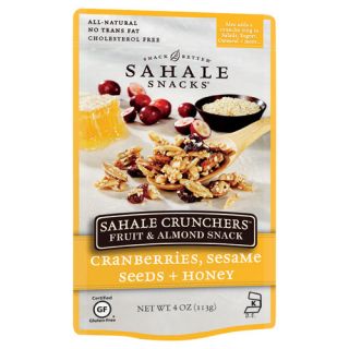 Sahale Crunchers Fruit & Almond Snack Cranberries, Sesame Seeds & Honey, 4 oz