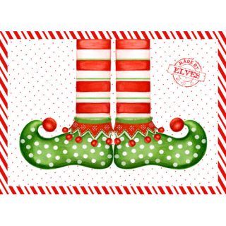 Carnation Home Fashions Elf Shoes Expanded Placemat