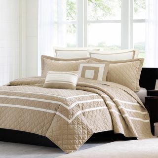 Madison Park Columbia 7 piece Quilted Coverlet Set  