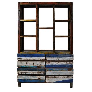 Ecologica Reclaimed Wood Nautical Bookcase