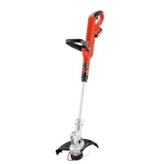 BLACK+DECKER 12 in. 20 Volt Max Lithium Ion Electric Cordless Trimmer and Edger LST300