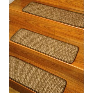 Natural Area Rugs Cicero Tan Carpet Stair Tread (Set of 13)