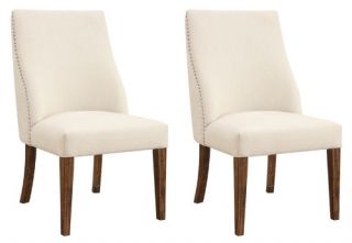 Emerald Home Chambers Bay Upholstered Side Chair   Set of 2   Dining Chairs