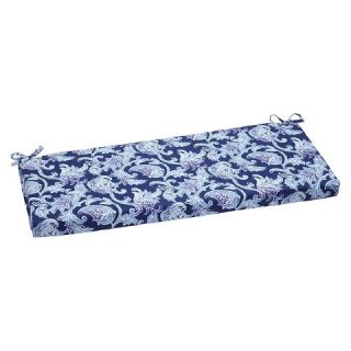 Pillow Perfect™ Lahaye Outdoor Bench Cushion   Blue