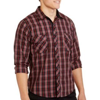 Men's Roll Sleeve Woven Top