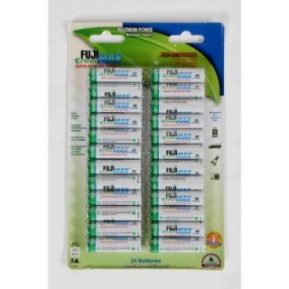 Fuji EnviroMax Super Alkaline AA Battery (24 per Pack) 4300BP24