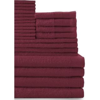 Baltic Linen 24 Piece Cotton Bath Towel Set
