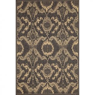 Liora Manne Monterey Ikat   Charcoal   39" x 59"   7528449