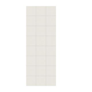 Swanstone Glacier Solid Surface Shower Wall Surround Side Panel (Common 0.25 in x 36 in; Actual 96 in x 0.25 in x 36 in)