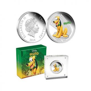 Pluto 99.9% Silver Limited Edition Colorized Coin from the New Zealand Mint   M   7762791