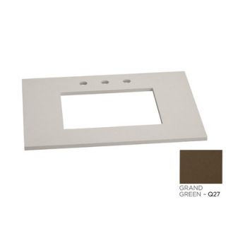 31 Stone Vanity Top for Single Undermount Sink by Ronbow