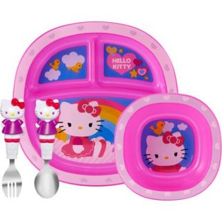 Munchkin Hello Kitty Toddler Dining Set, BPA Free