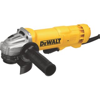 DEWALT 4 1/2in. Compact Small Angle Grinder — 11 Amp, 11,000 RPM, Paddle Switch, Model# DWE402  Corded Handheld Grinders