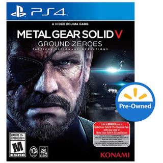 Metal Gear Solid V Ground Zero (PS4)   Pre Owned