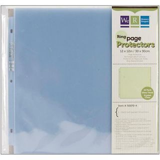 We R Memory Keepers Page Protectors, 12" x 12" Ring Albums