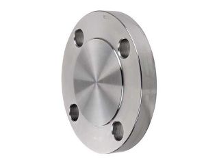 S1034bl014n" Blind Flange, Forged, 1 1/2 In, 304 Ss"