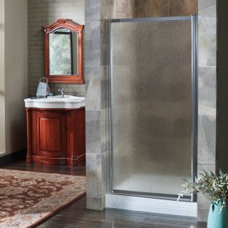 Foremost TDSW3165 RN Glass 31W x 65H in. Rain Glass Shower Door   Bathtub & Shower Doors