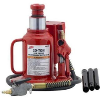 ATD Tools 7372 20 Ton Low Profile Air/Hydraulic Bottle Jack