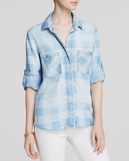 Bella Dahl Shirt  's Exclusive Chambray Gingham