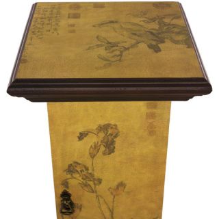 Oriental Furniture Iris Pedestal Plant Stand