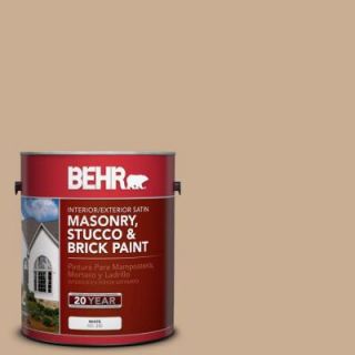 BEHR Premium 1 gal. #MS 16 Indian Cloth Satin Interior/Exterior Masonry, Stucco and Brick Paint 28201