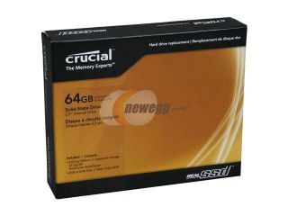 Crucial RealSSD C300 2.5" 64GB SATA III MLC Internal Solid State Drive (SSD) CTFDDAC064MAG 1G1CCA