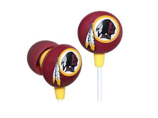 IHIP Red/Yellow NFF10200WR Washington Redskins Mini Ear Buds, Red/Yellow