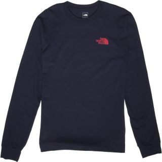 The North Face Red Box T Shirt   Long Sleeve   Mens