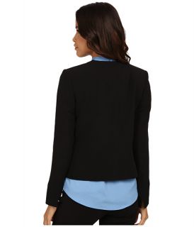 Calvin Klein Open Short Front Soft Suiting Jacket Black
