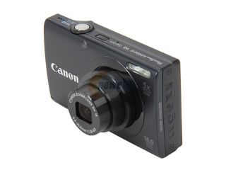Canon PowerShot A3400 IS Black 16 MP 5X Optical Zoom 28mm Wide Angle Digital Camera