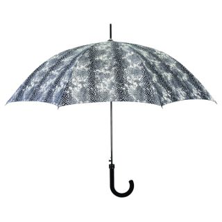 Leighton Black and White Texture Pattern Umbrella   16142185