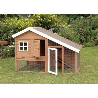 Precision Pet Products Cape Cod Chicken Coop with Chicken Run, Nesting