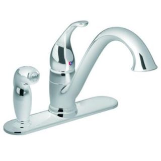 MOEN Camerist Single Handle Side Sprayer Kitchen with Spray in Chrome 7835