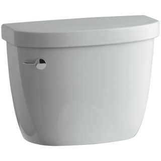 KOHLER Cimarron Ice Grey 1.28 GPF (4.85 LPF) 12 in Rough In Single Flush High Efficiency Toilet Tank