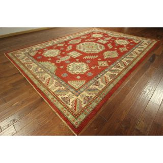 Oriental Super Kazak Hand knotted Wool Adina Collection Area Rug (9 x