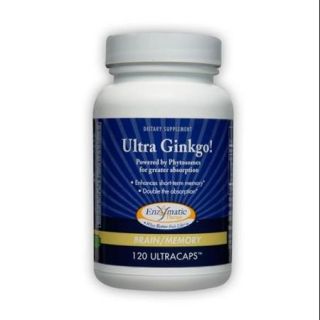 Ultra Ginkgo Enzymatic Therapy Inc. 120 Caps
