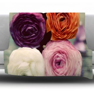 Four Kinds of Beauty by Cristina Mitchell Fleece Throw Blanket by KESS
