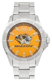 Jack Mason Brand University of Missouri Tigers Bracelet Watch, 44mm
