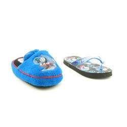 Thomas The Train Boys Toddler and Infant Slipper and Flip Flop Set