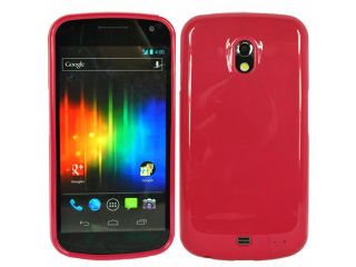 Simply Color Semi soft TPU Case For Samsung Galaxy Nexus I9250   Hot Pink