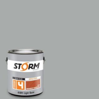Storm System Category 4 1 gal. Mystic Gray Exterior Wood Siding, Fencing and Decking Acrylic Latex Stain with Enduradeck Technology 418L114 1
