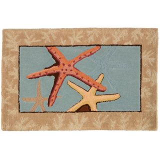 Homefires 22x34 Inch Starfish Accent Rug 785173