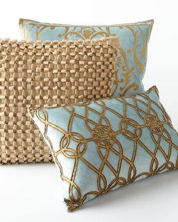 Blue & Gold Pillows