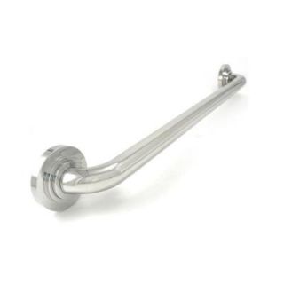 WingIts Platinum Designer Series 36 in. x 1.25 in. Grab Bar Halo in Polished Stainless Steel (39 in. Overall Length) WPGB5PS36HAL