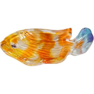 Creative Bath Rainbow Fish Resin Soap Dish, Multi Color