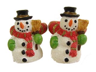 Club Pack of 288 Friendly Snowman Christmas Taper Candle Rings
