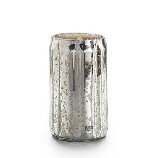 Illume Balsam & Cedar Pillar Mercury Candle, 19 oz.