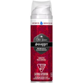 Old Spice Swagger Scent Smoothing Shave Gel, 7 oz